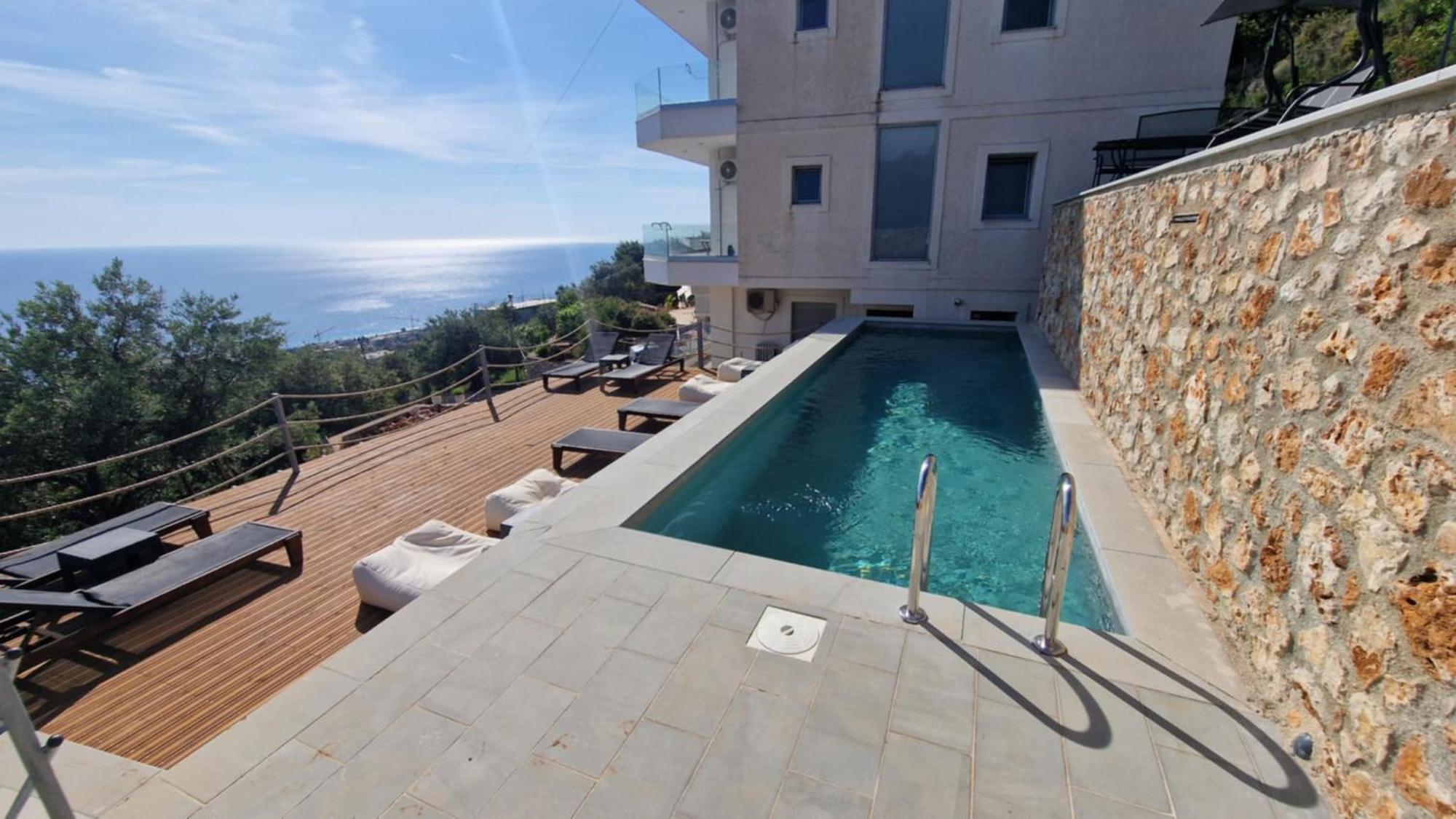 Апартаменти Ionian Pearl Дермі Екстер'єр фото