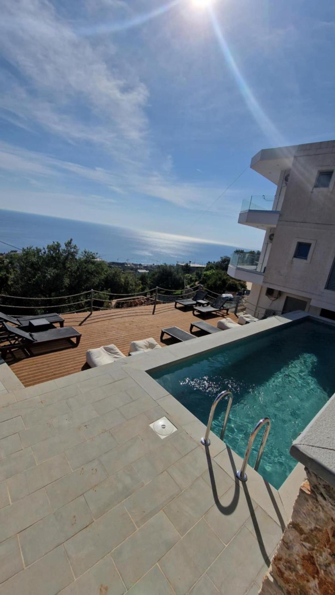 Апартаменти Ionian Pearl Дермі Екстер'єр фото